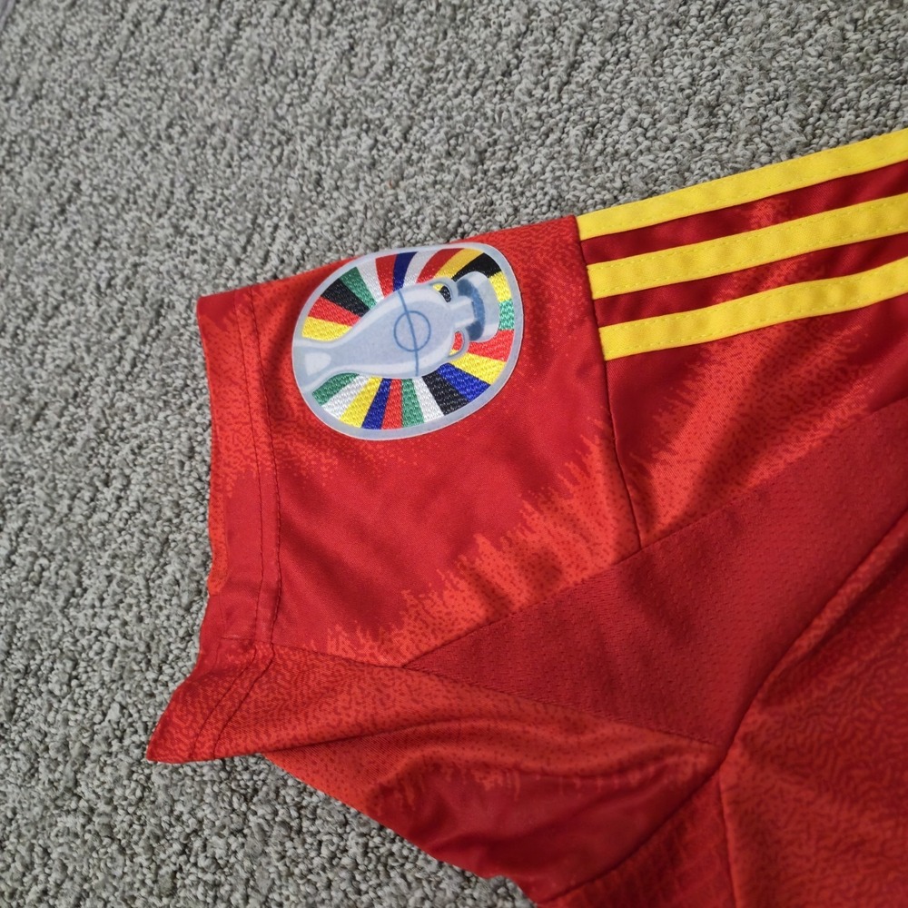 Spain Home Shirt Euro 2024 #19 Lamine Yamal Player Version Size S See Desc! - Picture 5 of 11